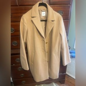 GAP women’s long top coat size medium tall